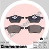 Zimmermann Brake Pad Set, 216242001 216242001